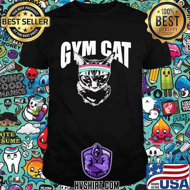 gym cat shirt