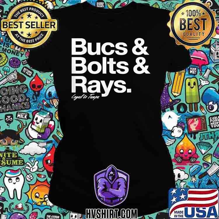 Bucs bolts rays shirt, hoodie, sweater, long sleeve and tank top