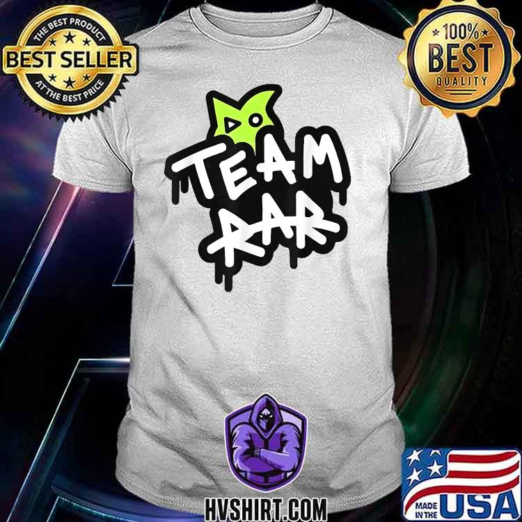 Team Rar Spray Paint Monster Shirt - Green Adult Medium