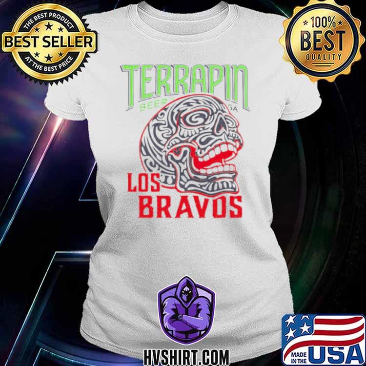Skull Terrapin Los Bravos Shirt, hoodie, sweater, long sleeve and tank top