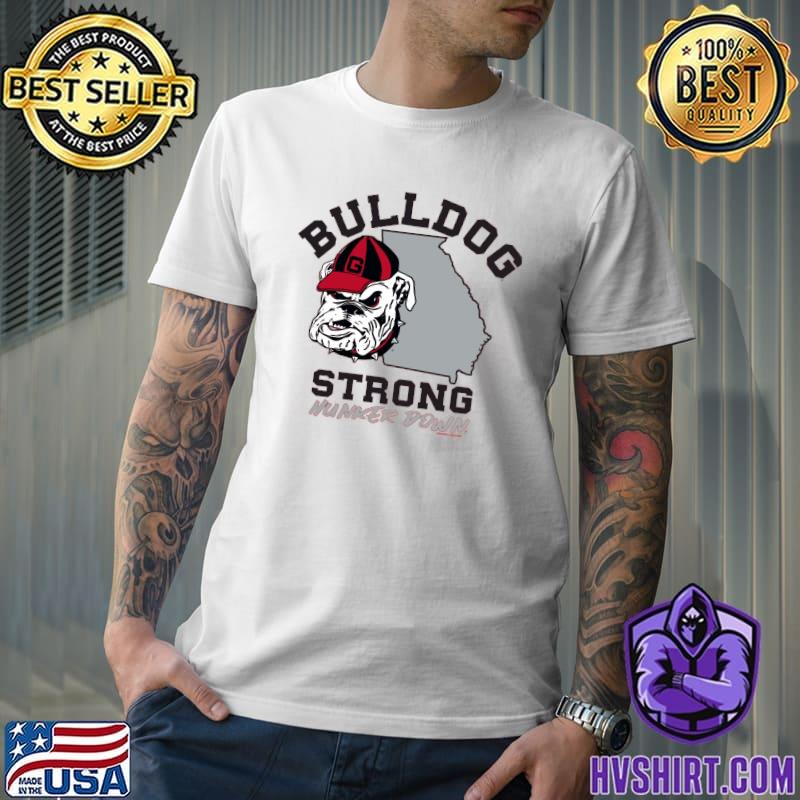 bulldog strong t shirt