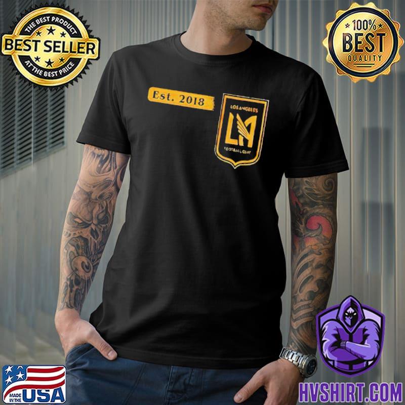 LAFC Los Angeles football club est 2018 shirt - Kingteeshop