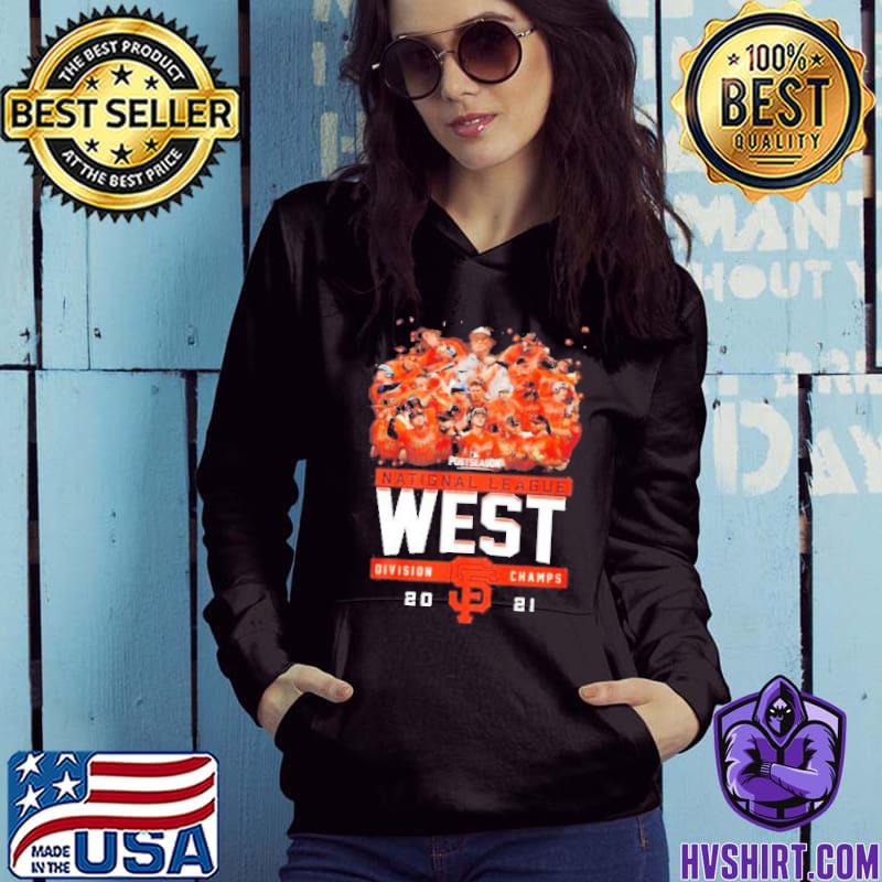 San Francisco Giants National League West Division Champs 2021 shirt,  hoodie, sweater, long sleeve and tank top