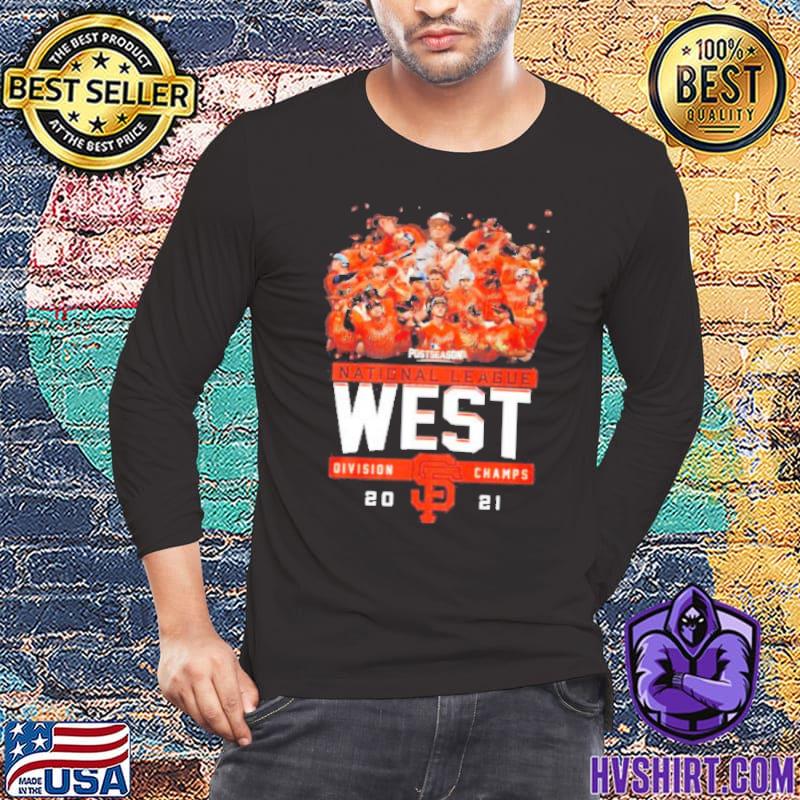 San Francisco Giants National League West Division Champs 2021 shirt,  hoodie, sweater, long sleeve and tank top