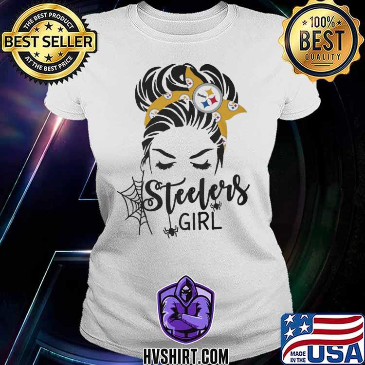 InspireTeesbyPaula Steelers Girl Tee XL