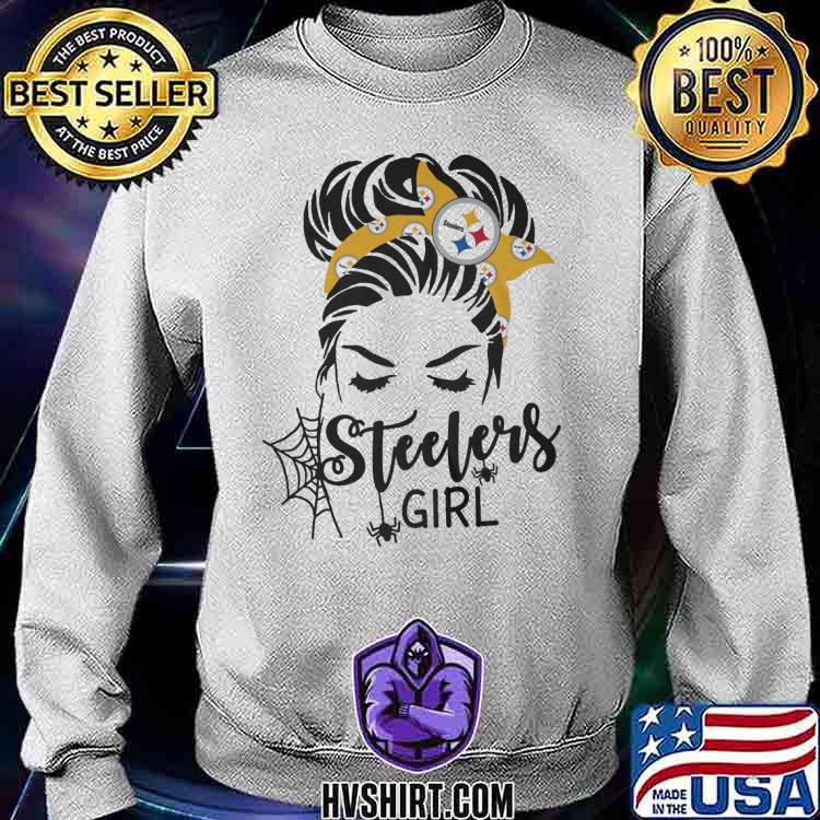 InspireTeesbyPaula Steelers Girl Tee XL