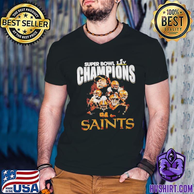 Super Bowl Liv Champions New Orleans Saints Nfl T Shirt