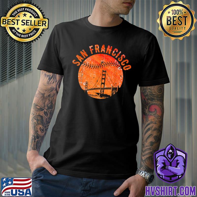 Vintage San Francisco Giants Mock Neck Tee