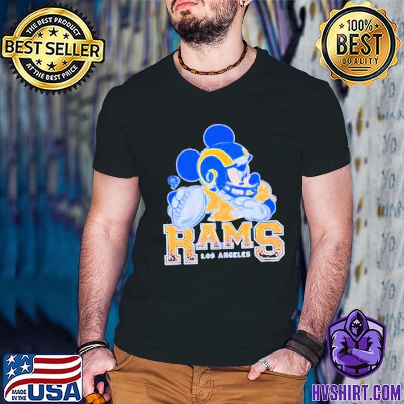 Disney Mickey Mouse Los Angeles Rams Shirt,Sweater, Hoodie, And