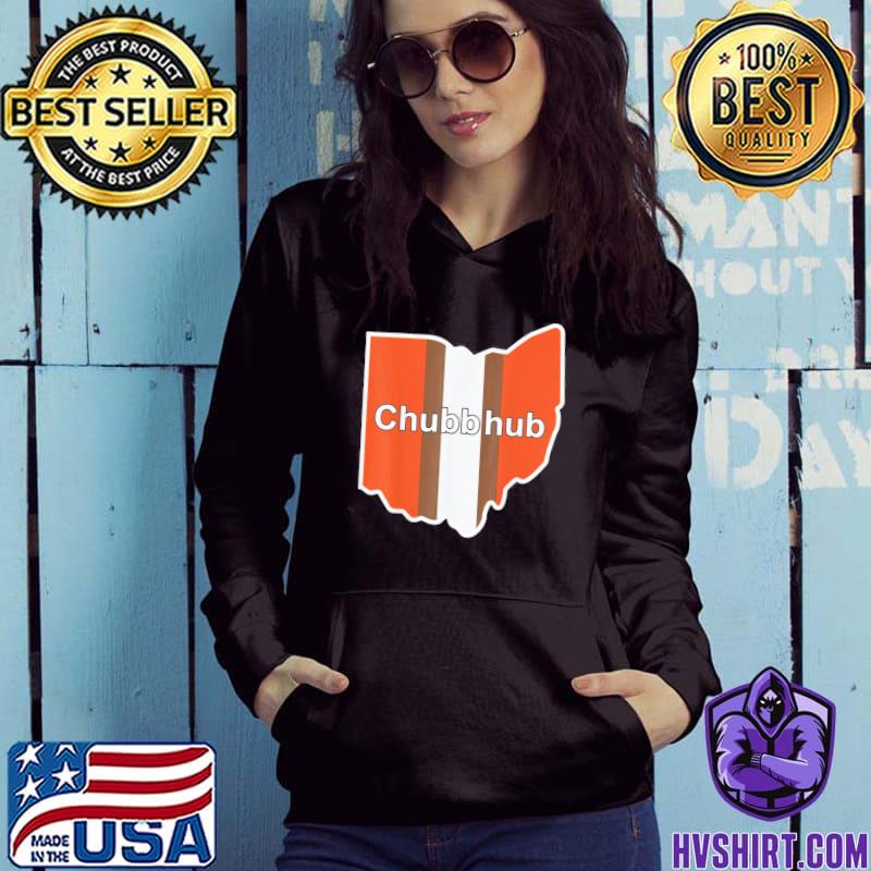 Full Chubb Football Funny Chubbhub Football Teams Cleveland Hoodie