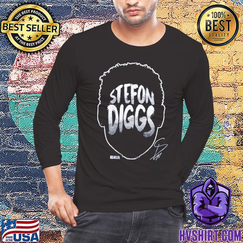 Top Stefon Diggs Player Silhouette Signature Shirt, hoodie, sweater, long  sleeve and tank top