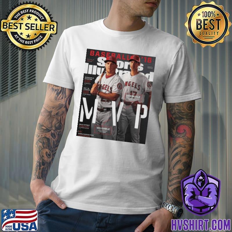 2021 Mike Trout Shohei Ohtani Sports Illustrated MVP shirt