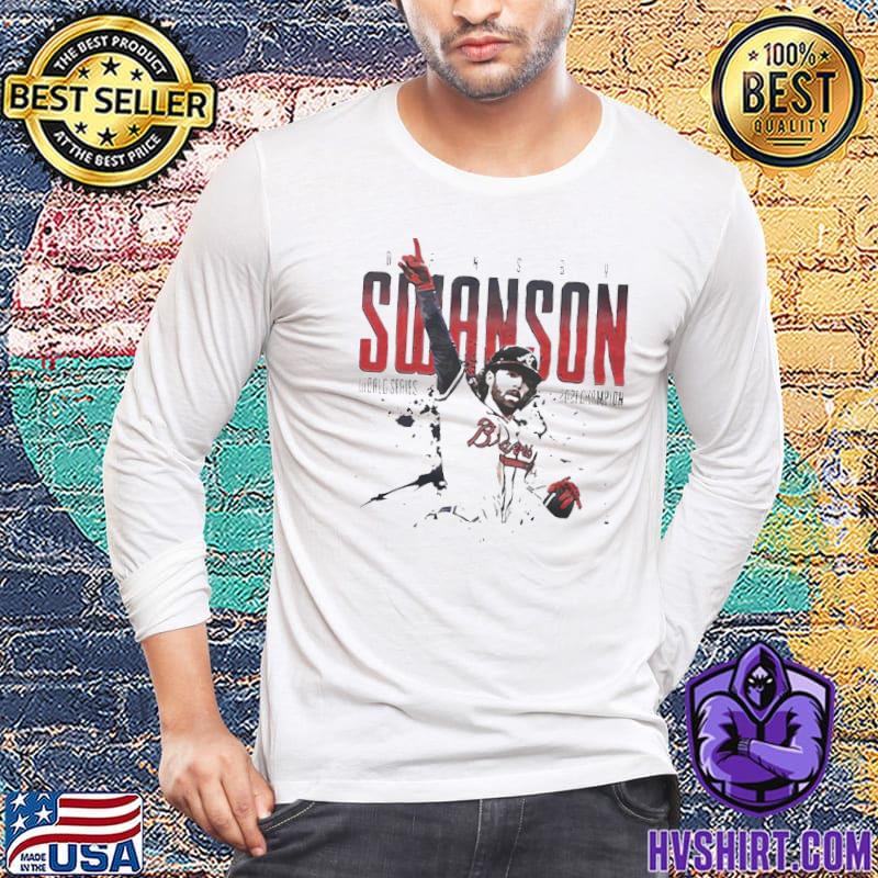 Dansby Swanson Atlanta Braves Champs 202 shirt, hoodie, sweater, long  sleeve and tank top