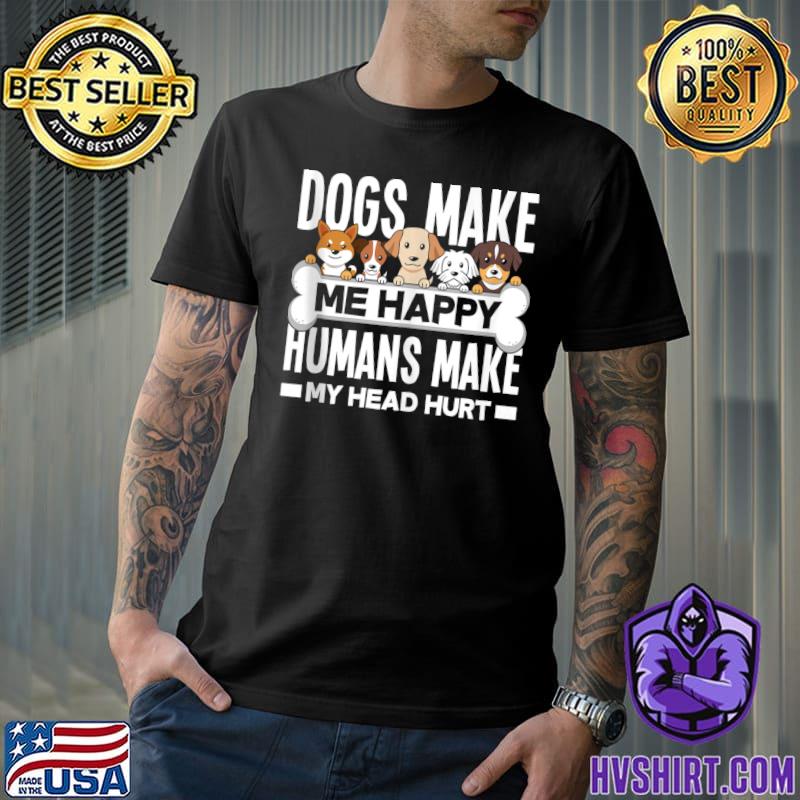 Human made dog funny T-shirt, hoodie, sweater, long sleeve and