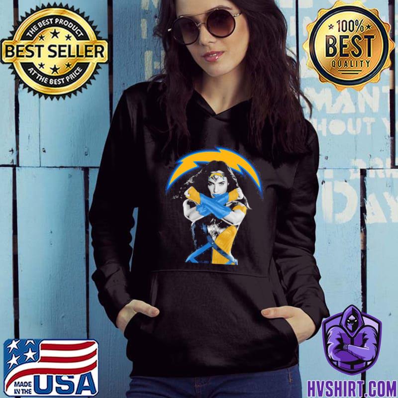 Wonder Woman And Los Angeles Chargers T Shirts, Hoodies, Sweatshirts &  Merch