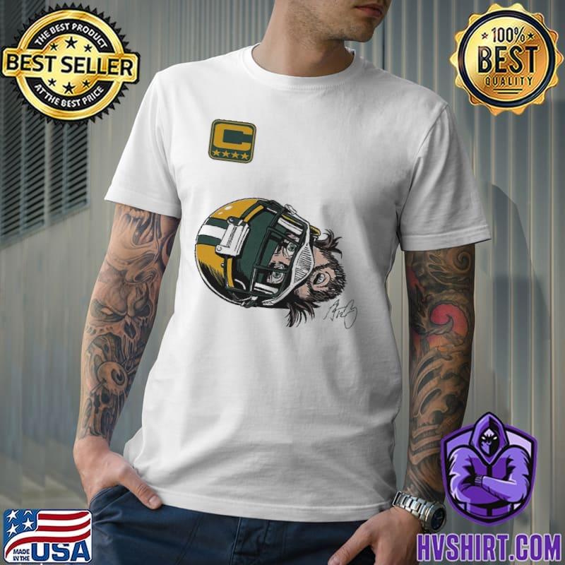 Green Bay Packers Aaron Rodgers Face Green Tee shirt, hoodie, sweater, long  sleeve and tank top