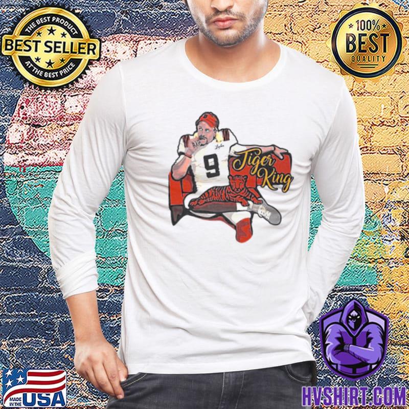 Premium Bengals Joe Burrow Tiger King Shirt, hoodie, sweater, long sleeve  and tank top