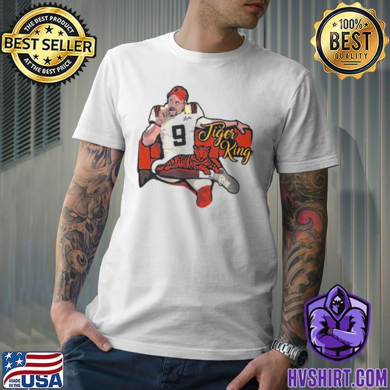 Premium Bengals Joe Burrow Tiger King Shirt, hoodie, sweater, long sleeve  and tank top