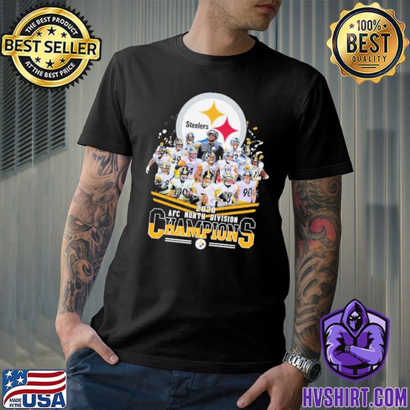 2020 AFC North division Champions Pittsburgh Steelers shirt, hoodie,  sweater and long sleeve