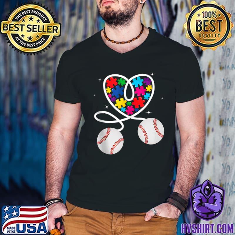 Baseball Heart Shirt, Funny Baseball Tshirt, Love Shirt, Baseball