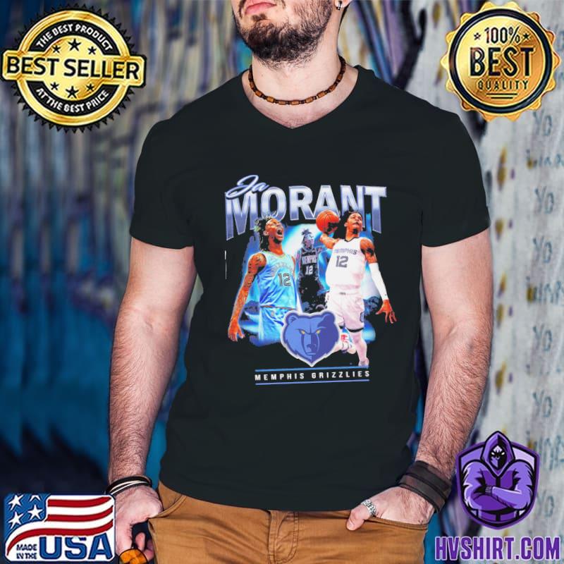 90s Retro Style Ja Morant memphis Grizzlies Basketball unisex T