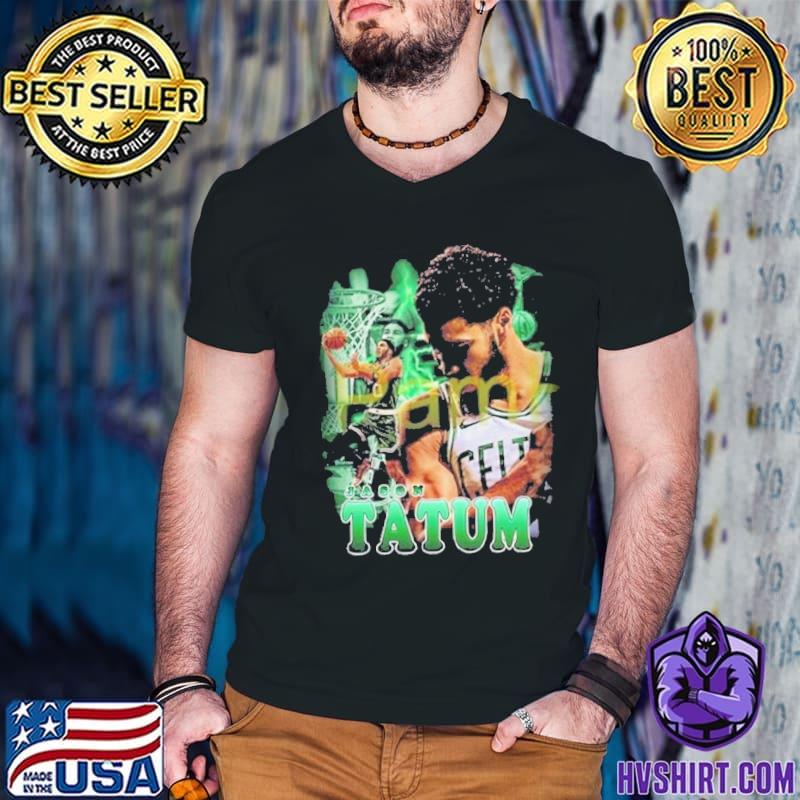 Jayson Tatum 90s Vintage Unisex Rap T-Shirt, Boston Celtics, Basketball