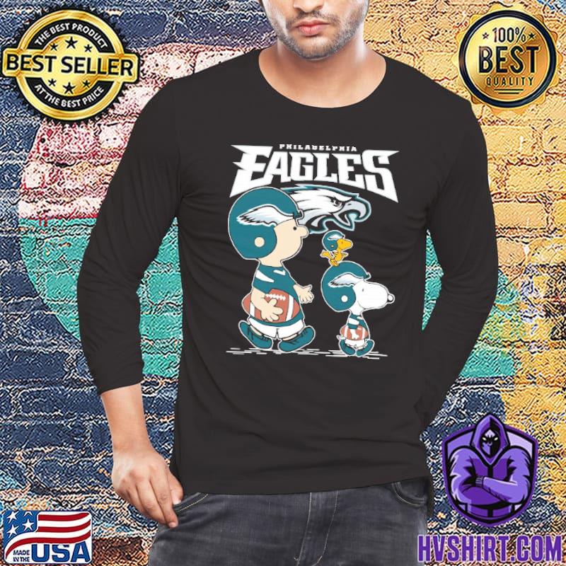 Philadelphia Eagles Let's Play Football Together Snoopy NFL Shirt