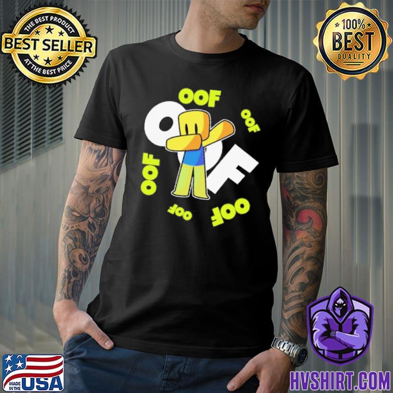 Oof Dabbing Noob Christmas For Gamers Youth Roblox shirt - Kingteeshop