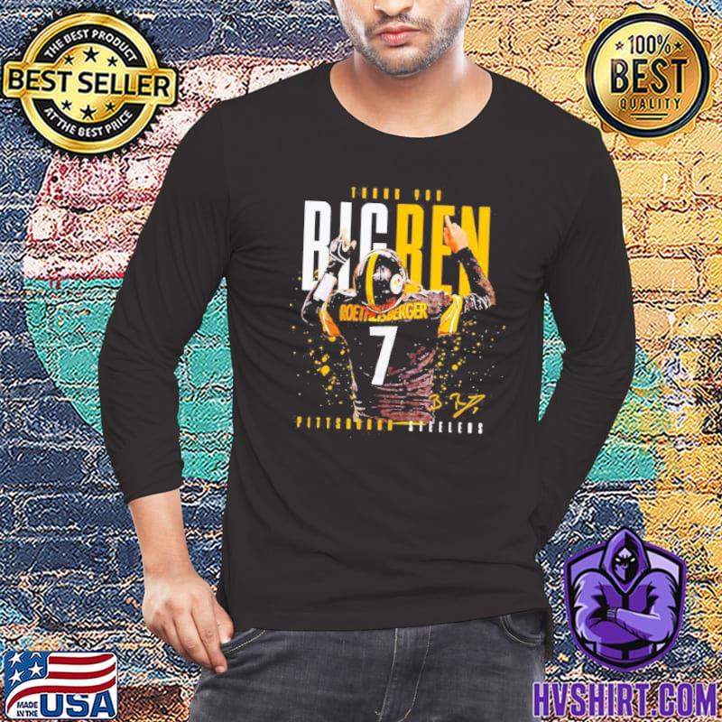 Ben Roethlisberger Pittsburgh Steelers thank you Big Ben shirt