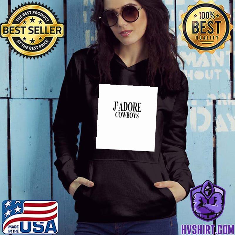 ZeeyaShop Kendall J'Adore Cowboys Shirt, J'Adore Cowboys Shirt, Kendall Jenner Cowboys T-Shirt, J'Adore Cowboys Tee, I Love Cowboys Shirt