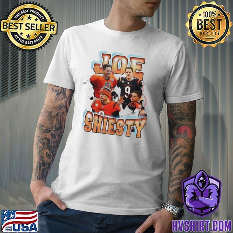 Joe Burrow HOE FOR JOE Cincinnati Bengals Shirt, Joe Burrow Joe Shiesty  Jeaux Burreaux Cajun Cincinnati Bengals Tshirt Number One - Cherrycatshop