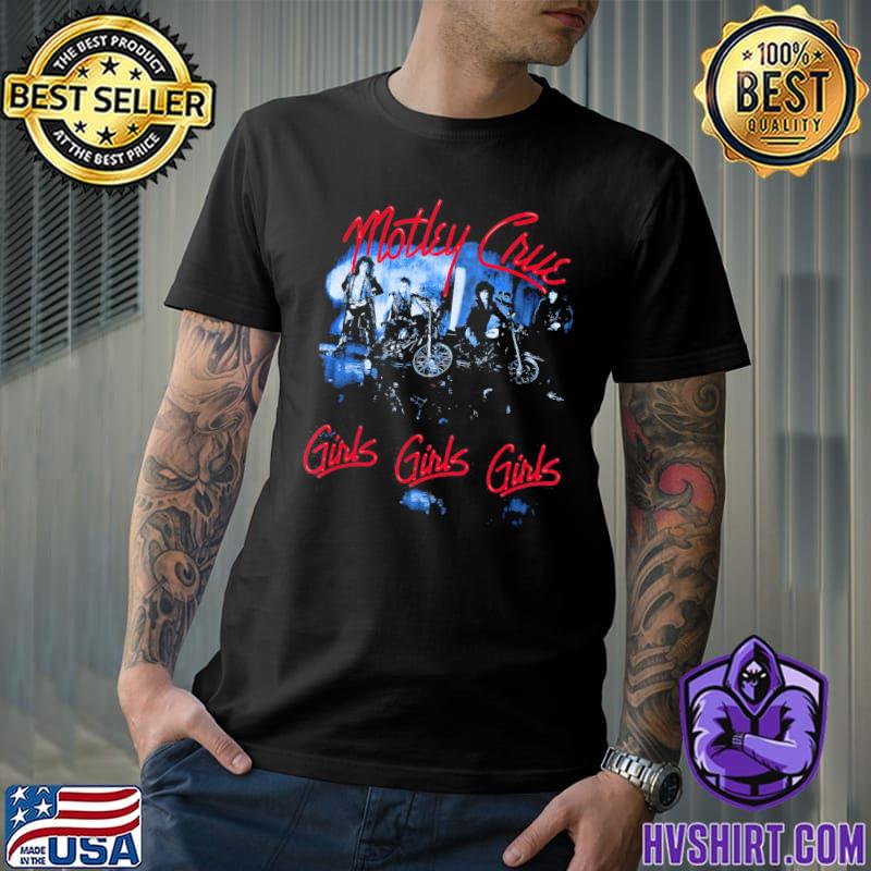 Motley Crue Girls Girls Girls Tracklist Shirt