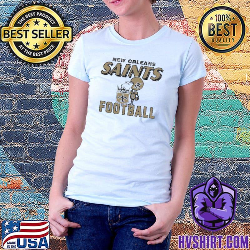 New Orleans Saints Kids NFL 10pc Uniform with Football & Ottoman, Ages 7-9