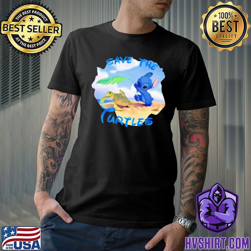Save The Turtles Stitch Shirt