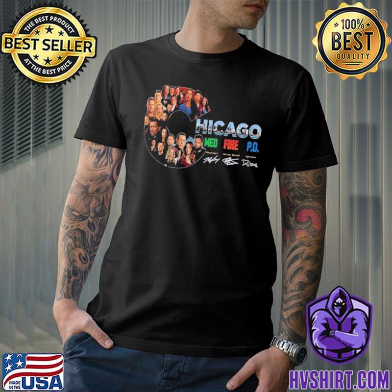 Chicago PD 2022 Med Fire Signatures Shirt