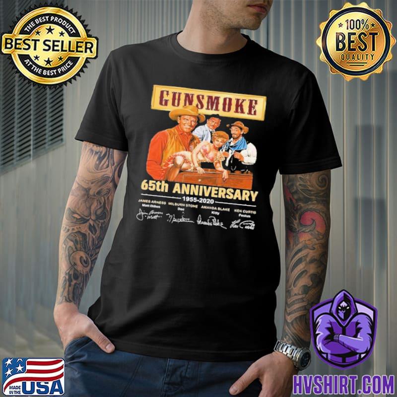 Gunsmoke 65th anniversary signatures shirt