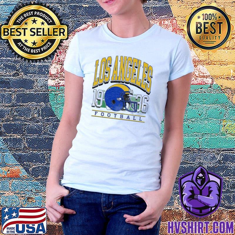 DiscoverTeeShop Vintage Los Angeles Classic T-Shirt Rams Shirt | American Football Arch Tee | Unisex Sizing