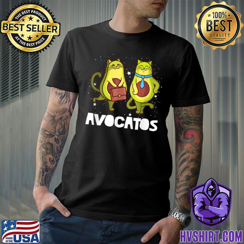 Avogato Cat Cute Avocatos Vegan Avocado Lover Costume T-Shirt