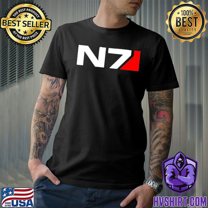 N7 day mass effect n7 merchandise shirt
