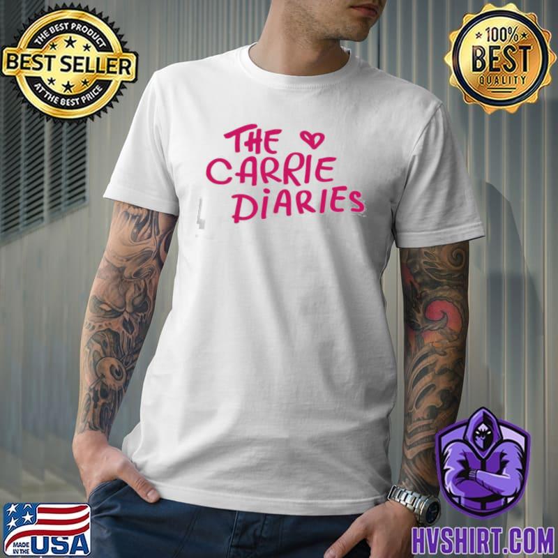 The carrie diaries heart classic shirt