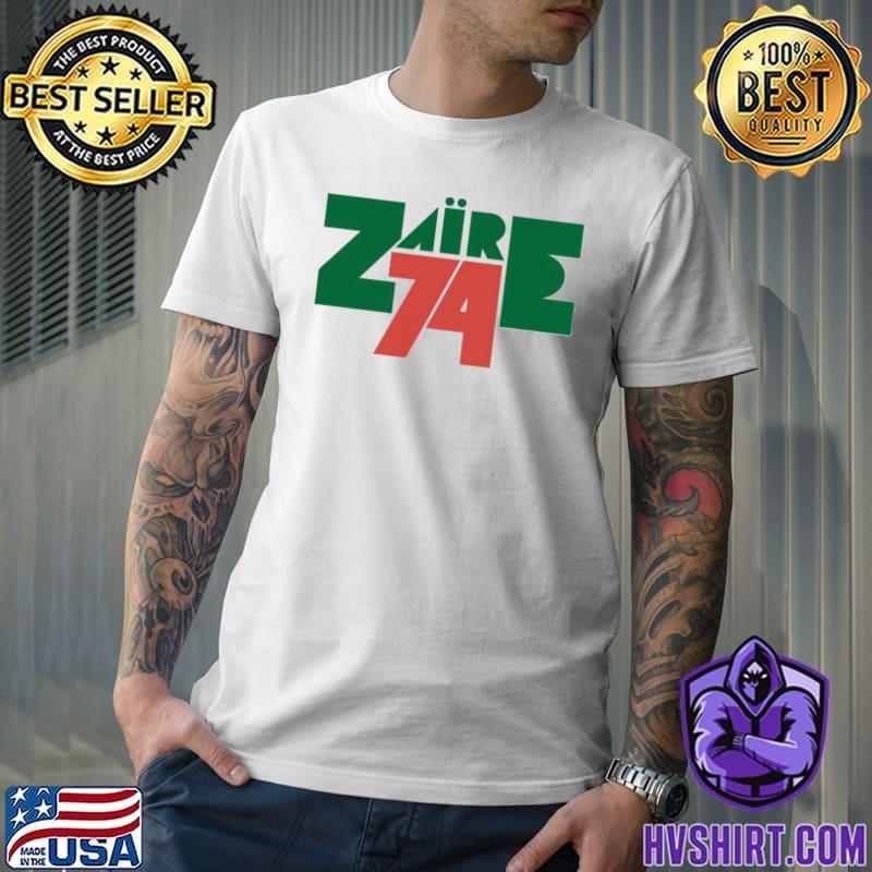 Zaire '74 james brown rumble in the jungle the godfather classic shirt