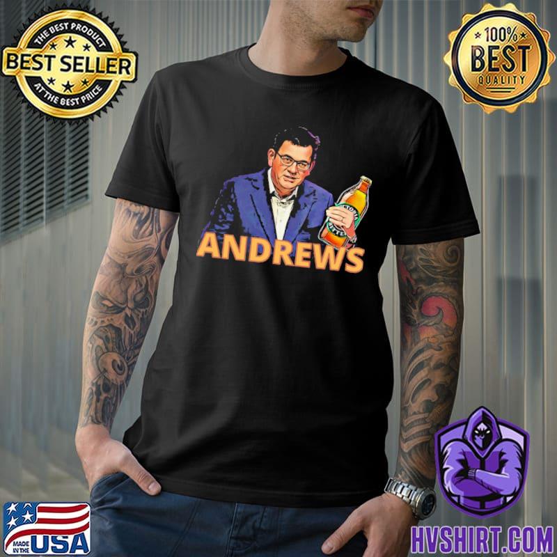 Dan andrews meme and the beer bottle icon classic shirt