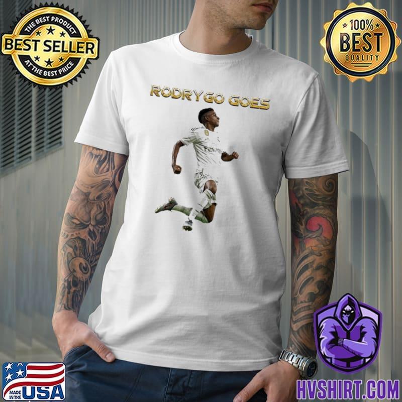 Football player rodrygo goes classic shirt