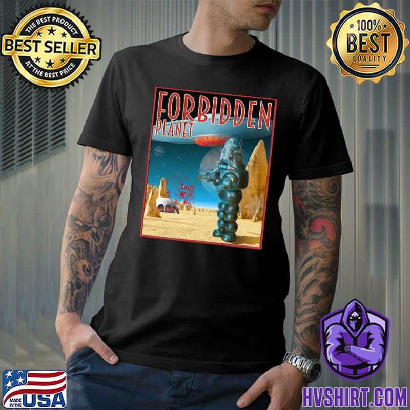 Forbidden Planet Robot Poster Shirt