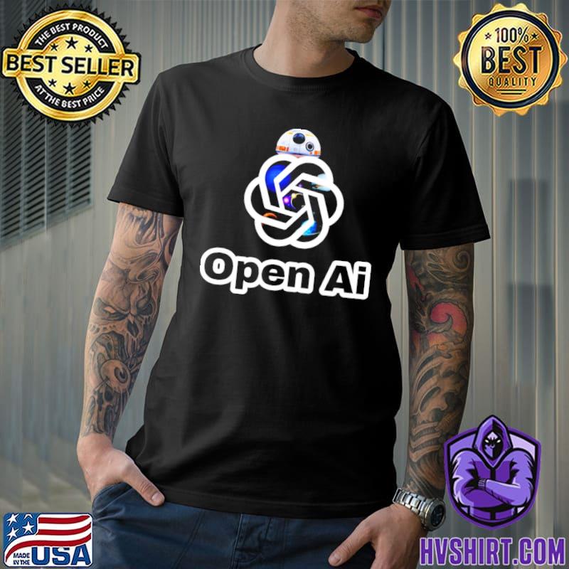 Open aI droid classic shirt