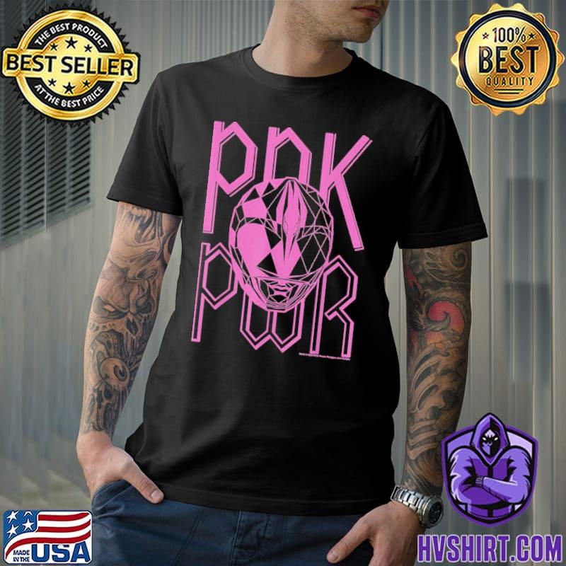 Pink ranger pnk pwr power rangers shirt