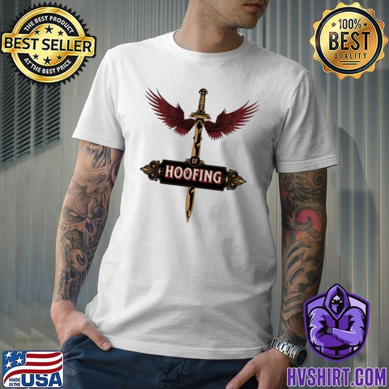 Royal sword hoofing shirt