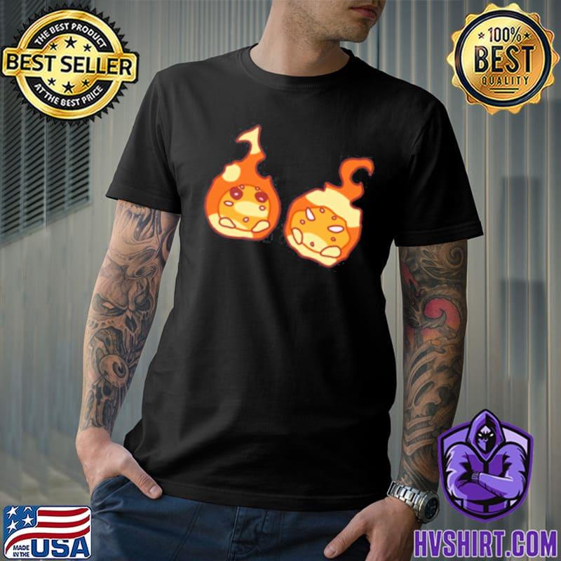 Sputter and flare fire force anime trending shirt