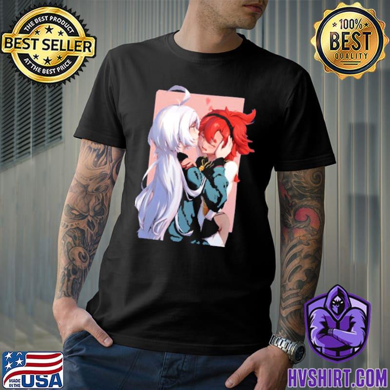Sweet scene suletta and miorine the witch from mercury mobile suit gundam the witch from mercury shirt