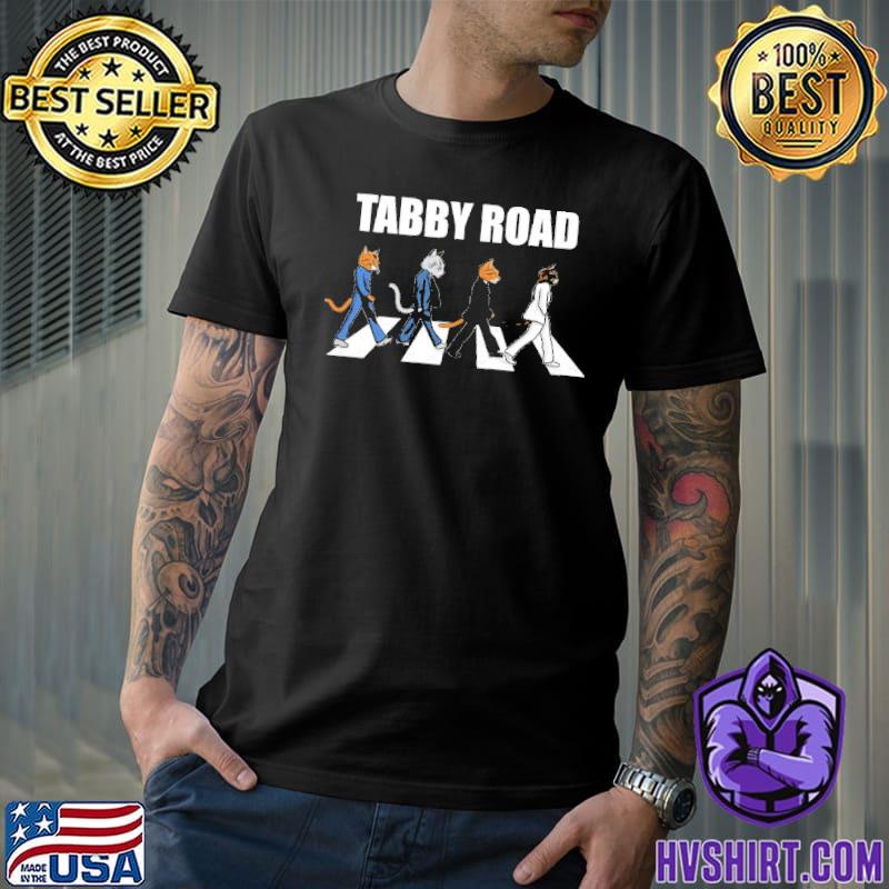 Tabby road cool cats design shirt